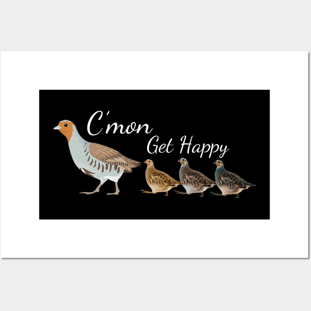 C'mon Get Happy Wall Art by trendcrafters